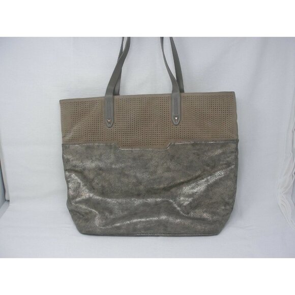 Unbranded Handbags - Shimmery Metallic Faux Leather Tote